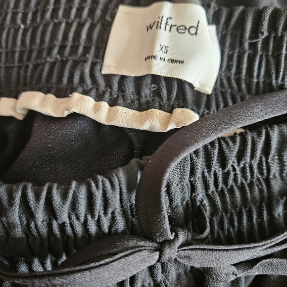 WILFRED XS Soleste Pant Black Size XS ARITZIA - Picture 8 of 10